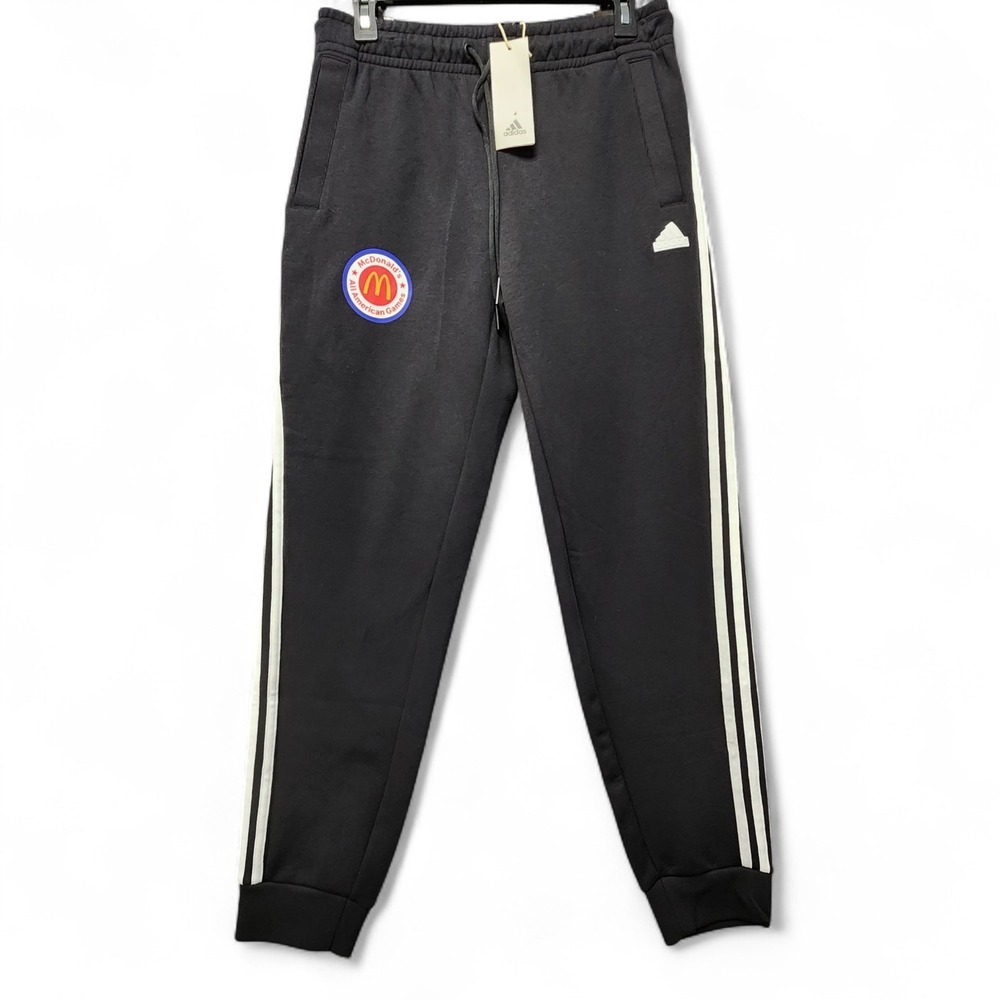 Adidas Future Icons 3 Stripe Jogger Pants Mens Medium McDonalds All American NEW
